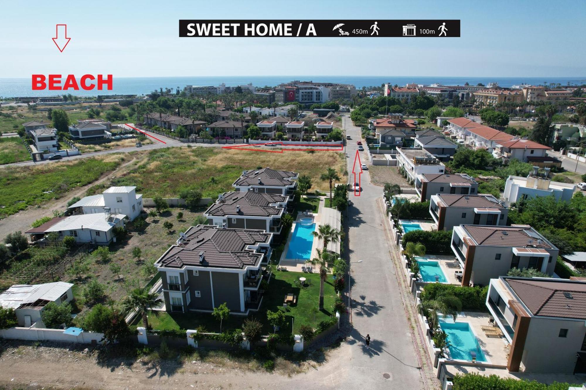 Sweet Home Kemer Apartments エクステリア 写真